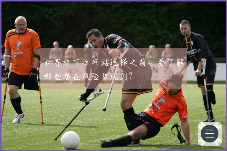 世界杯下注网站选择之前，要了解哪些潜在风险与规则？